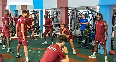 Trabzonspor'da yeni sezon hazırlıkları sürüyor