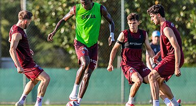 Trabzonspor'da yeni sezon hazırlıkları sürüyor