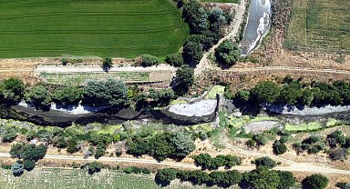 Tunca Nehri'nin kuruma noktasına geldiği Edirne'de, çeltik üreticisi tedirgin