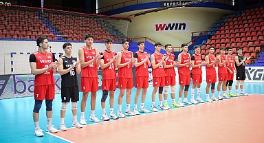 U19 Erkek Voleybol Milli Takımı, Balkan Şampiyonası'nda finalde