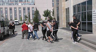 Uşak'ta uyuşturucu operasyonuna 5 tutuklama