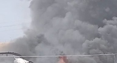 Van'da Hurdacılar Sitesi'nde yangın