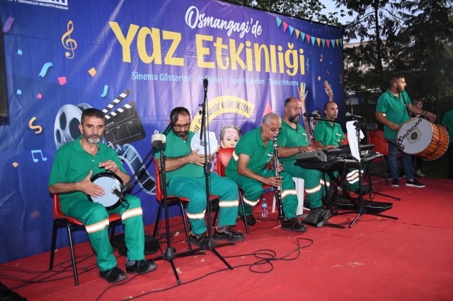 Yaz Etkinliklerinde Çocuklar ve Aileler Doyasıya eğlendi