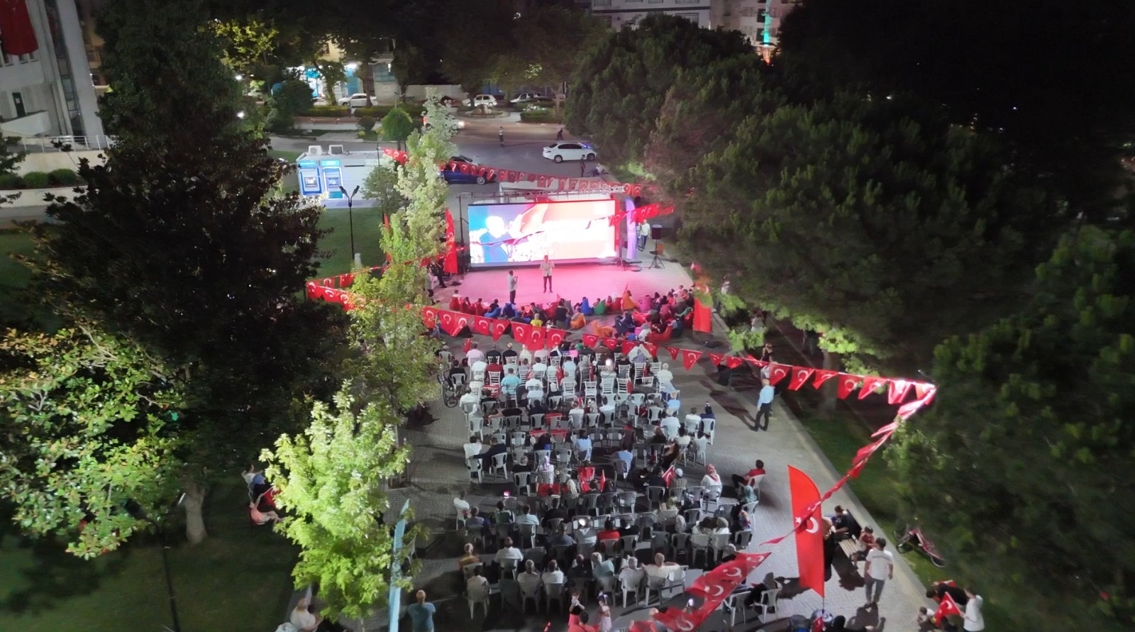 YILDIRIM’DA 15 TEMMUZ COŞKUSU