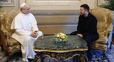 Zelenskiy, Papa 14'üncü Leo ile görüştü