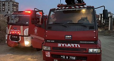 Zeytinlik yangını çıktı: ormana sıçramaması için müdahale sürüyor