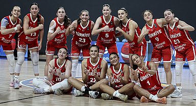 16 Yaş Altı Kız Milli Basketbol Takımı çeyrek finalde