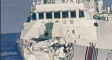 2 Çin gemisi, Güney Çin Denizi'nde çarpıştı