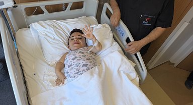 24 kilo ağırlığındaki Nurdan'ın yumurtalıklarından 3 kilo kist çıkarıldı