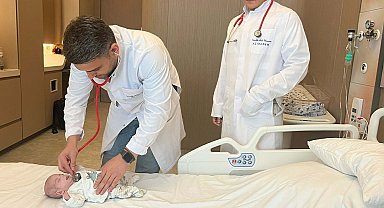 540 gram ve 30 santim olarak doğan Kartal bebek, 114 gün sonra sağlığına kavuştu