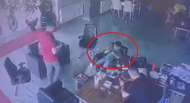 8 yaşındaki Ege'nin ağır yaralandığı oto galeriye saldırı kamerada
