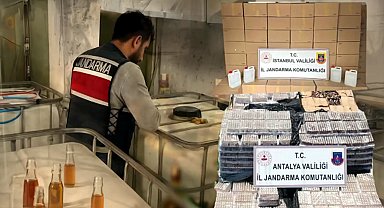 81 ilde kaçaksahte alkol operasyonu; 121 gözaltı