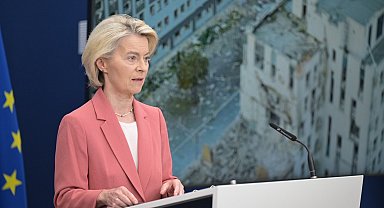 AB Komisyonu Başkanı Leyen, Trump ve Zelenskiy ile Rusya'nın Kiev'e saldırısını görüştü