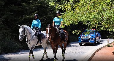 Abant'ta atlı jandarma timi göreve başladı