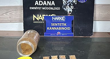 Adana'da uyuşturucu operasyonu; 2 tutuklama