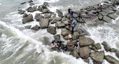 Afgan uyruklu kadın denizde boğuldu