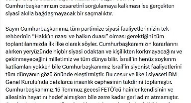 AK Parti'li Çelik: Özel'in Cumhurbaşkanımızın Filistin hassasiyetini sorgulamaya kalkması, tek bir kişinin bile ciddiye almayacağı bir şeydir