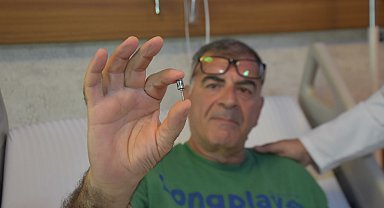 Akciğerinden diş implantı çıktı