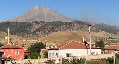 Aksaray'da orman yangını