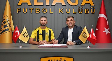 Aliağa FK'da Furkan'dan profesyonel imza
