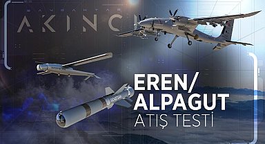 ALPAGUT, test atışında hedefi başarıyla vurdu