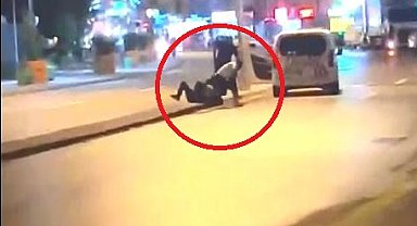 Ankara'da silahlı kavga kamerada: 1 yaralı