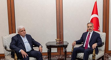 Bakan Fidan, Haşdi Şabi Komisyonu Başkanı el-Feyyad ile görüştü