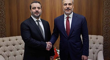 Bakan Fidan, Suriye Dışişleri Bakanı Şeybani ile görüştü