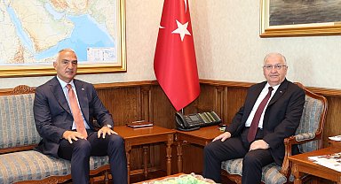 Bakan Güler ile Bakan Ersoy bir araya geldi