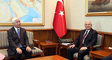 Bakan Güler, Japon mevkidaşı Nakatani ile bir araya geldi
