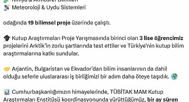 Bakan Kacır: 5'inci Ulusal Arktik Bilimsel Araştırma Seferi başarıyla tamamlandı