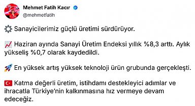 Bakan Kacır: Türkiye'nin kalkınmasına hız vermeye devam edeceğiz