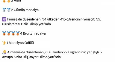 Bakan Kacır'dan ödül kazanan öğrencilere tebrik
