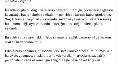 Bakan Memişoğlu: İsrail, sağlık personelini ve masum sivilleri hedef almaktadır