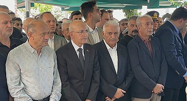 Bakan Şimşek'in ağabeyi Yalova'da toprağa verildi