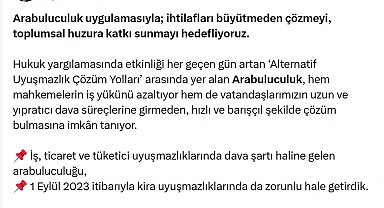 Bakan Tunç: 271 bin vatandaşımız adliyeye gitmeden, uzlaşarak sorununu çözdü