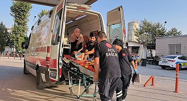 Balkondan düşen çocuk yaralandı