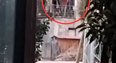 Balkondan havaya ateş açan şüpheli, gözaltına alındı