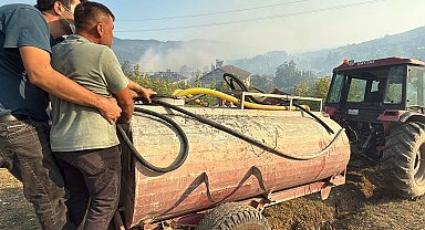 Bartın'da orman yangını