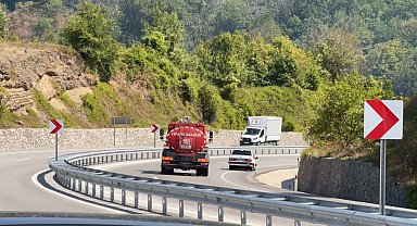 Bartın'da orman yangını