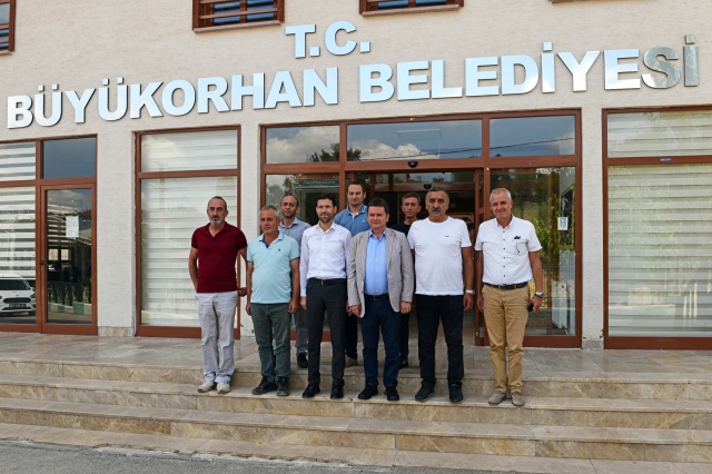 Başkan Aydın’dan Harmancık’a Geçmiş Olsun Ziyareti