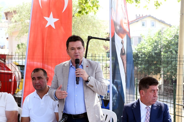 Başkan Erkan Aydın Mürseller’de Vatandaşla Buluştu