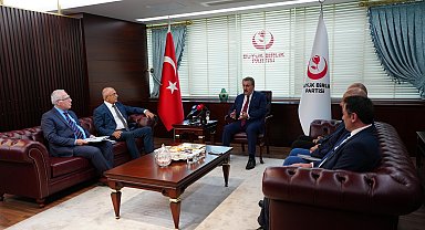 BBP lideri Destici, Cem Vakfı heyetini makamında ağırladı