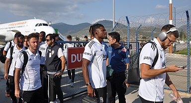 Beşiktaş Antalya'ya geldi