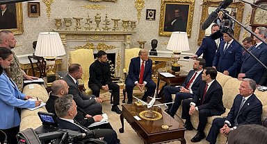 Beyaz Saray'da Trump-Zelenskiy görüşmesi başladı