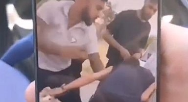 Boş araziye götürdükleri kişiyi darbedip görüntüsünü paylaştılar; 2 tutuklama