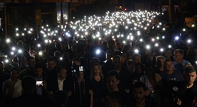 Boşanma aşamasındaki kocasının katlettiği Sinem'e 'ışıklı' anma