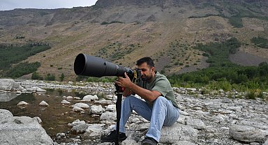 Bozayı fotoğrafı için Moskova'dan Bitlis'e 3 bin kilometre yol yaptı