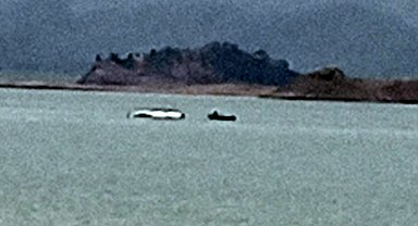 Burdur'da yangın tatbikatı sırasında eğitim uçağı göle düştü