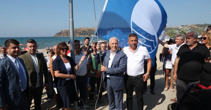 Bursa'nın 4. Mavi Bayrak gururu